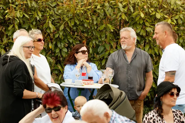 Feierliche Stimmung im Gastgarten | Foto: Gasthaus Reitbauer