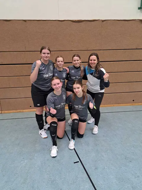 Mit der U16 in der Hallensaison 2025/2026, Foto vom Februar 2026 | Foto: Kerstin Schartmüller