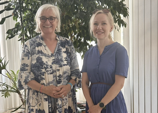 Heidi Smolka und Gemeinderätin Maja Brandstetter. | Foto: Privat