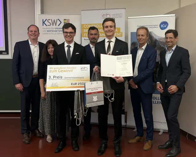 Schüler mit drittbester Diplomarbeit Österreichs im Finanzbereich