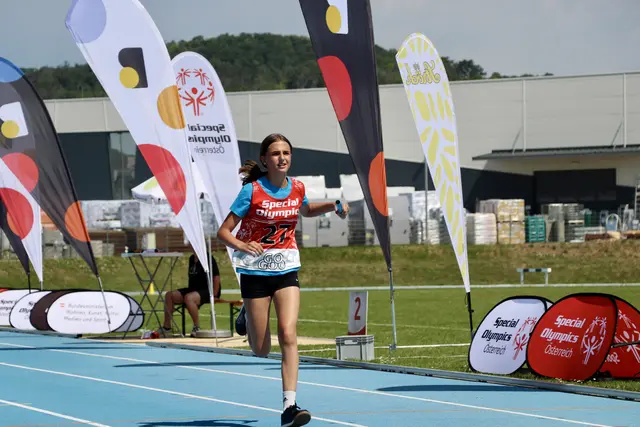 Unified Partnerin im Staffelteam der ASO Oberpullendorf | Foto: Special Olympics Burgenland