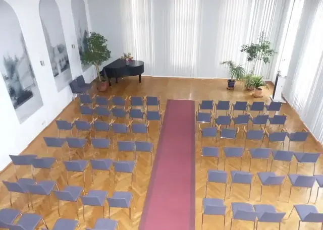 Im Festsaal des Rathauses Eggenburg fand kürzlich der zweite Vortrag der Reihe statt. | Foto: Stadtgemeinde Eggenburg