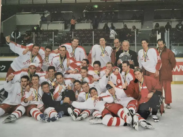 Mannschaftsfoto Österreich bei der U20-WM Nagano
