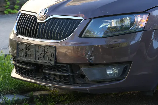 Der Skoda-Kombi wurde im Frontbereich beschädigt. | Foto: laumat.at