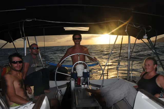Andreas Wassner beim Segeltrip in der Karibik | Foto: Andreas Wassner