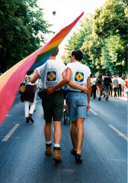 In Wien fand die erste größere Pride-Demonstration 1996 statt.  | Foto: Hosi Wien