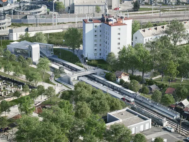 So soll die Station Tscherttegasse aussehen, wenn alles fix und fertig ist. | Foto:  Visualisierung: ZOOMVP/Wiener Linien
