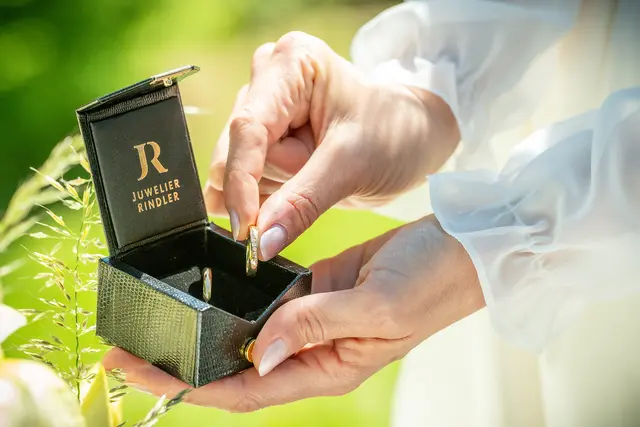 Hochzeitsringe vom Juwelier Rindler im RETTER Bio-Natur-Resort