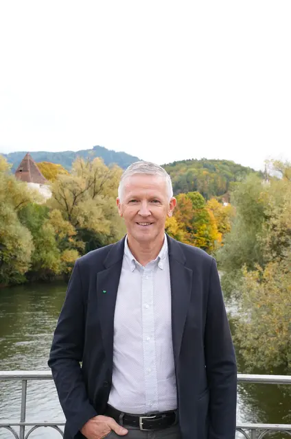 Hans Roth vor der Mur