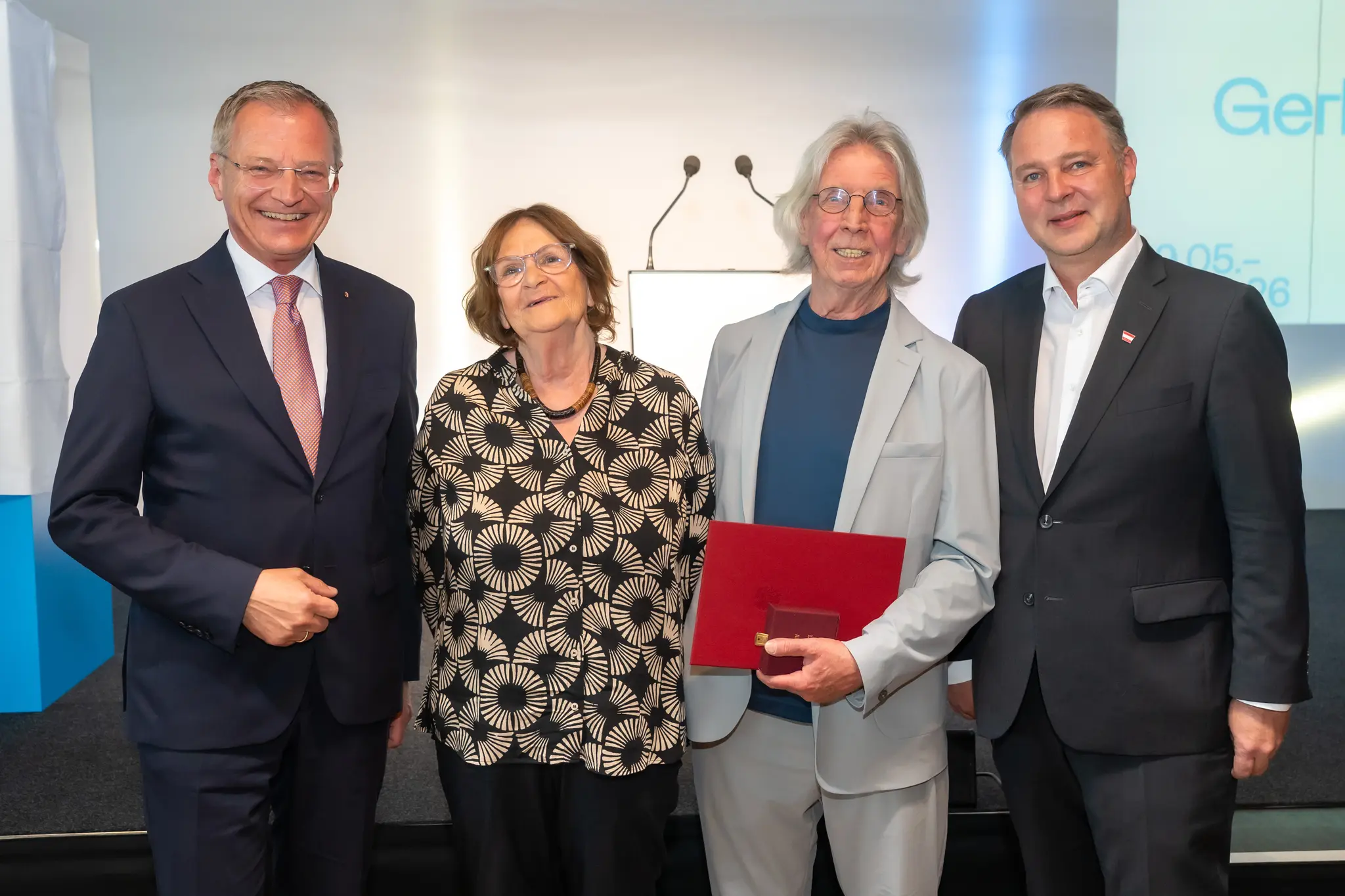 Exhibition Opening & Award: Gerhard Haderer Celebrated His 75th Birthday ...