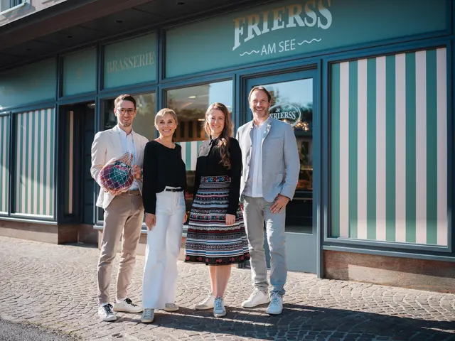 v.l. Christoph Frierss, Andrea Frierss, Alexandra Frierss und Kurt Frierss | Foto: Martin Hofmann