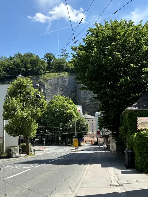 Die Nähe zum Mönchsberg und eine zentrale Lage zeichnen den Stadtteil Riedenburg aus.
 | Foto: Lisa Gold
