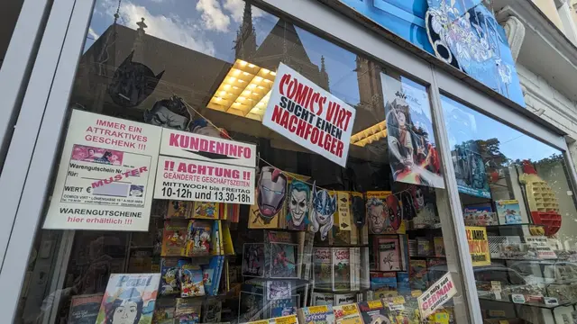 Der Comic-Shop sucht einen Nachfolger.  | Foto: Nathanael Peterlini/MeinBezirk