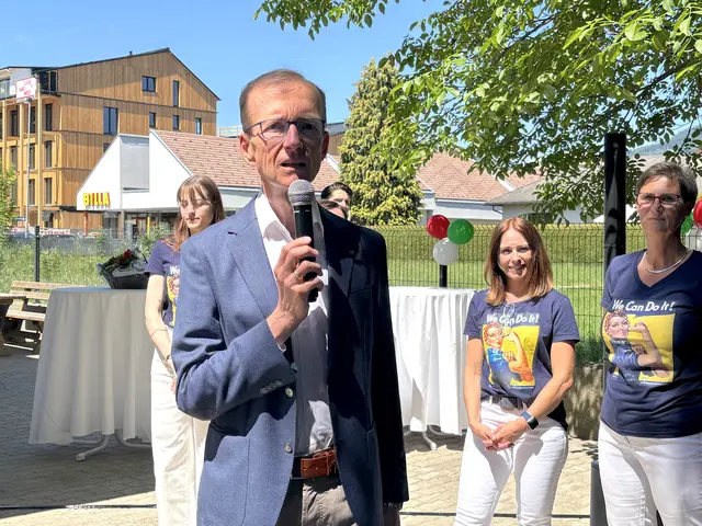 ANS-Eigentümer Andreas Obermüller ist eigens aus Linz angereist. | Foto: MeinBezirk/Helmut Riedl
