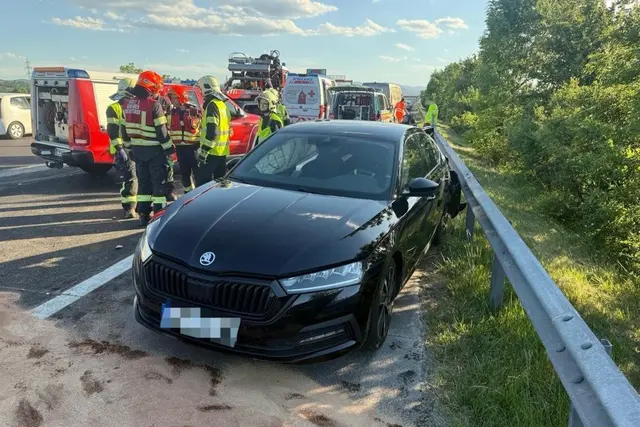 Am 28. Mai kam es am Abend zu einem Verkehrsunfall. | Foto: Presseteam FF Wr. Neustadt