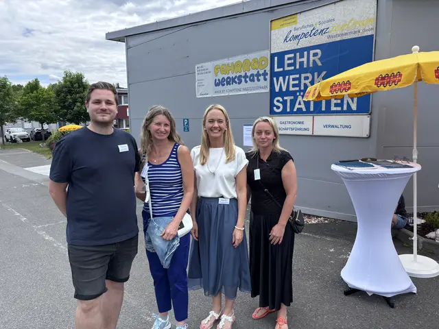 Das Team bot einen Einblick in die täglich Arbeit im Kompetenzzentrum. | Foto: Kompetenz