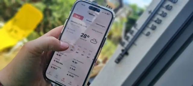 Wie wird das Wetter für die nächsten Tage? Die MeinBezirk App weiß die Antwort und viel mehr. | Foto: Sabrina Moriggl