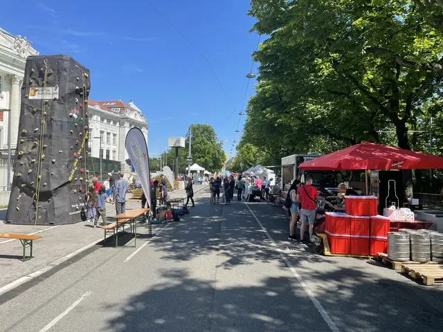 Der Rudolfstanz findet vor dem Technischen Museum statt.  | Foto: Patricia Hillinger
