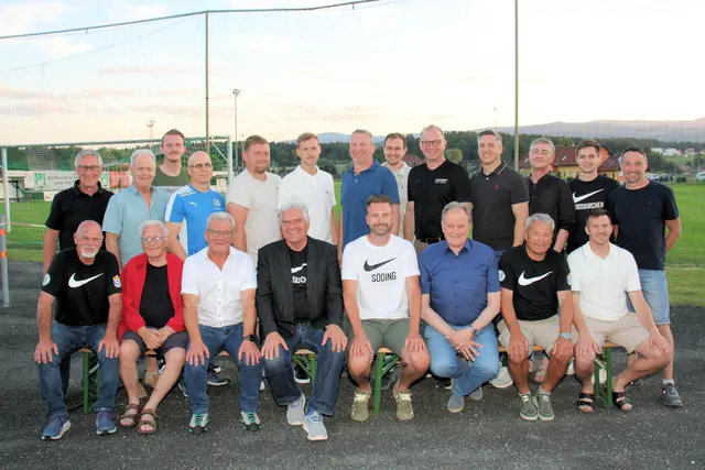 Reine Männerpartie: Der Vorstand des neuen Fusionsklub USV Söding-Mooskirchen Team Strommer | Foto: Cescutti