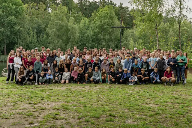 Gruppenbild vom Jungscharlager 2025 | Foto: Jungschar Waidhofen/Thaya