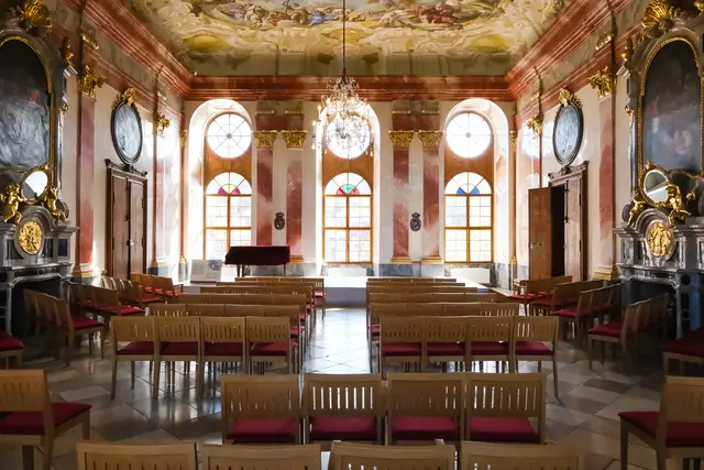 Im Stift Geras fand ein Teil des Geraser Quatember 2026 - eine Vortragsreihe - statt.