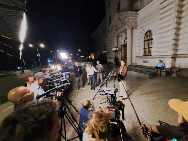 Großes Medieninteresse am Abend der Urteisverkündung. | Foto: Winkler