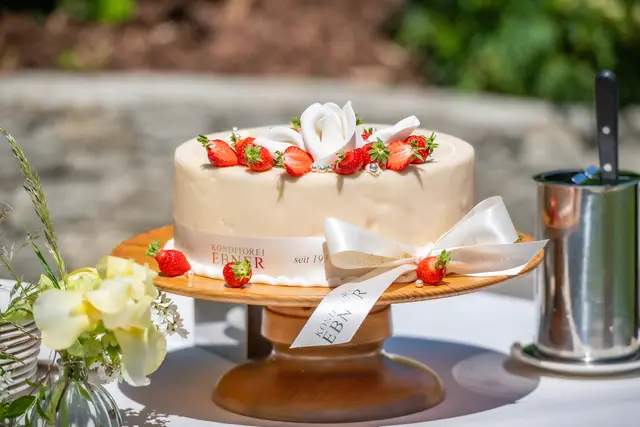 Hochzeitstorte der Konditorei Ebner, RETTER Bio-Natur-Resort
