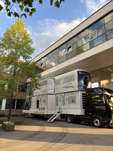 Der Star Truck machte Ende Mai Halt an der HAK und Praxisschule Bad Ischl. | Foto: BHAK/BHAS Bad Ischl