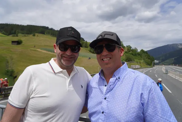 Cool: Der Stubaier Planungsverbandsobmann Daniel Stern und der Trinser Bgm. Mario Nocker | Foto: Kainz