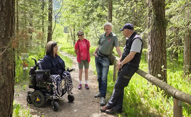 Naturwunder Frauenschuh: Inklusion mitten im Lechtal