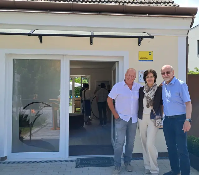 Richard Fuchs, Edith Buchegger und Ewald Fuchs. | Foto: Binder