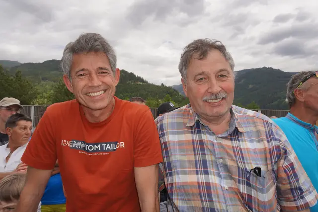 Die Brüder Franz und Hans Eller  | Foto: Kainz