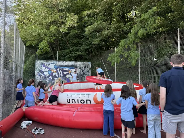 Der Challenge Disc der Sport Union wurde vom Elternverein organisiert und war bei den Kindern sehr beliebt. | Foto: Elena Fuchsbauer