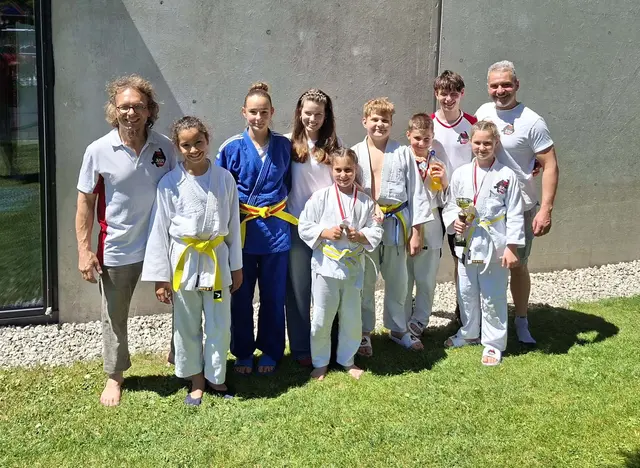 Erfolgreicher Auftritt der Luftenberger Judotalente in Straßwalchen.