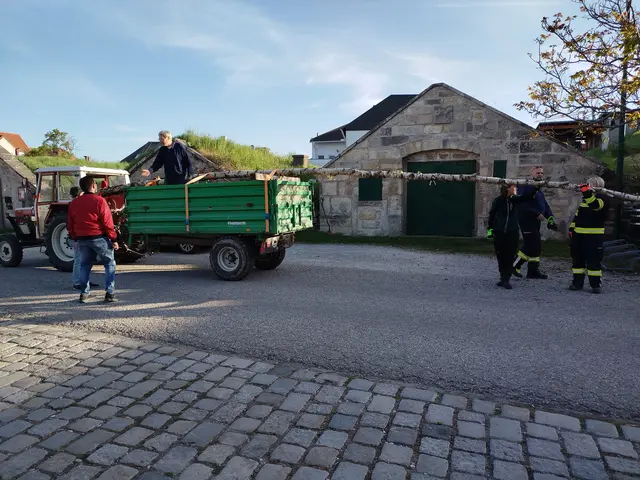 Am Kellerplatz in Purbach