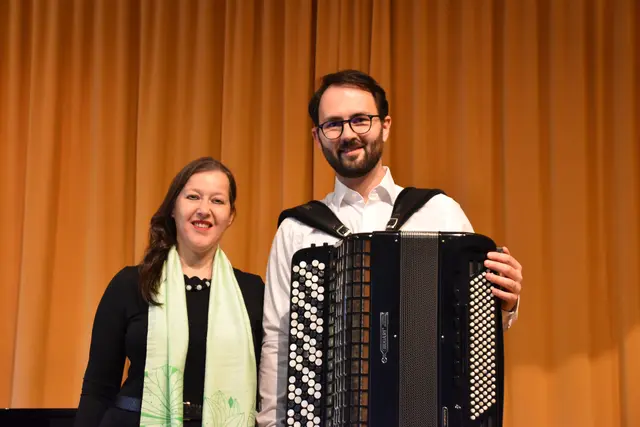 Gabriele Proy, Nikola Djorić. | Foto: Mirjam Preineder