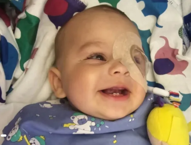 „Unser Sohn kämpft um sein Augenlicht“