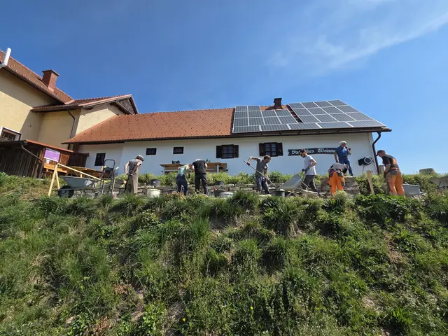 Der Workshop fand in Kitzeck am Gelände rund um das Weinmuseum statt. | Foto: Regionalmanagement