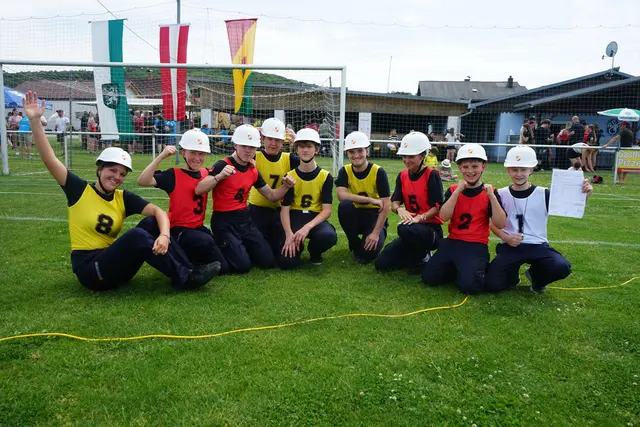Die Jugend der Feuerwehr St. Martin an der Raab-Berg war sehr erfolgreich.  | Foto: Elisabeth Kloiber/MeinBezirk