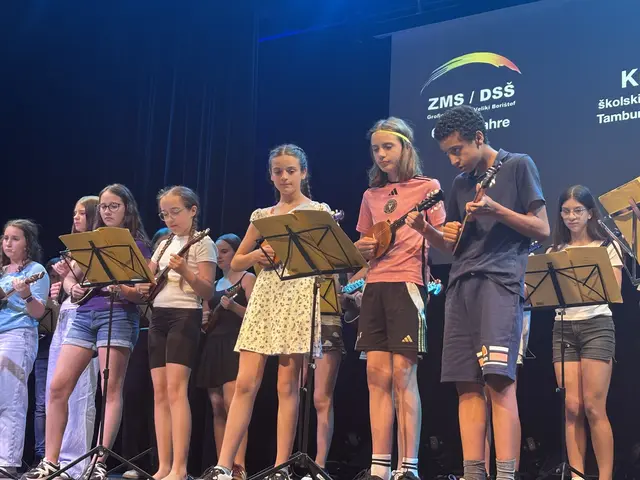 Die Zweisprachige Mittelschule Großwarasdorf feierte ihr 60-jähriges Bestehen mit einem Festakt und Musical in der KUGA. | Foto: Rosenberger Victoria/MeinBezirk