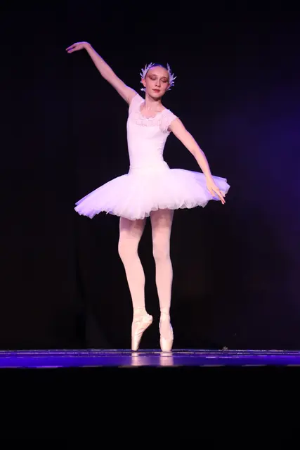 Melissa Parz tanzte den Schwan | Foto: Edith Ertl
