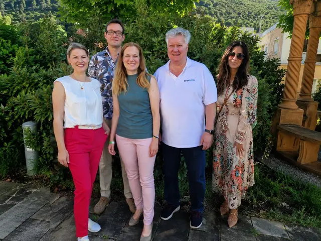 Claudia M. Kürzl, Peter Klerr, Alexandra Vukits, Peter Andratsch, Diana El Monir.
  | Foto: Claudia M. Kürzl
