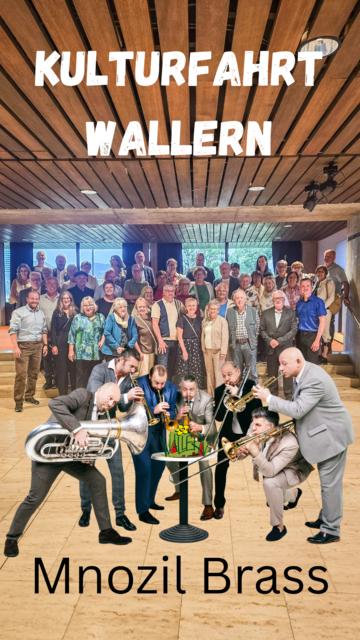 In Wallern wird Kultur gelebt – Begeisternde Kulturfahrt zu Mnozil Brass