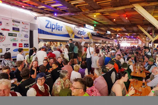 Party-Stimmung in Untersee. | Foto: fosch3ta