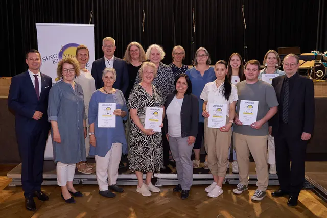 Schulen, die Musik und Gesang in besonderer Weise in ihren Schulalltag integrieren, werden mit dem Gütesiegel „Singende Klingende Schule“ ausgezeichnet. | Foto: Monihart