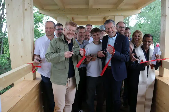 Die Ingeringbrücke ist wieder eröffnet und hat einen neuen Namen