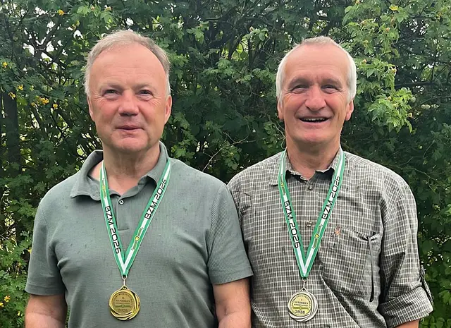 Rudolf Schmid und Karl Seltenhammer. | Foto: Schützenverein-Mistelbach 