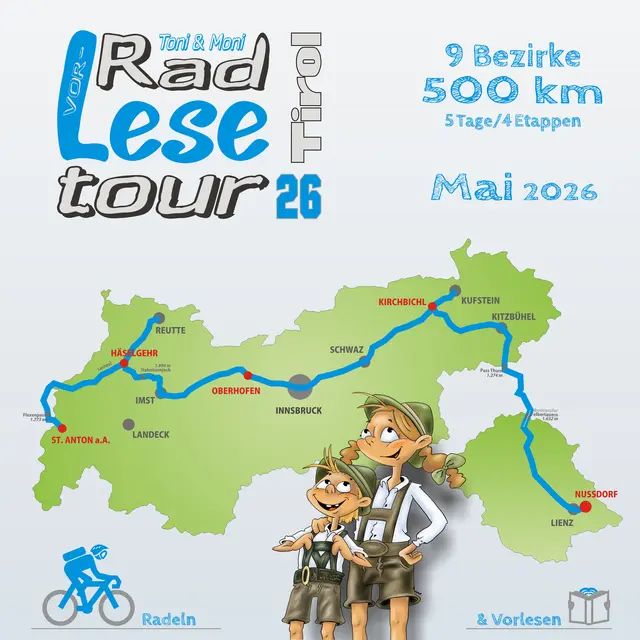 Die Tour führte Hans Moser von St. Anton am Arlberg über Innsbruck und das Tiroler Unterland bis nach Nussdorf in Osttirol. | Foto: agerpress