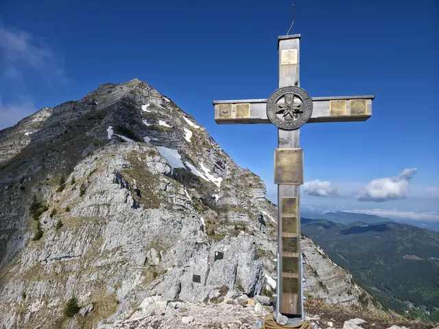 Gedenk Kreuz am Rauhen Kamm, Ötscher, Lackenhof | Foto: Christian Hahn