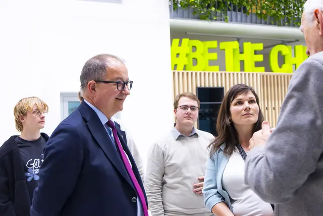 SPÖ-Landesrat Martin Winkler zu Gast in Niederkappel